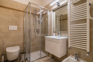 Shower, hair dryer, bidet