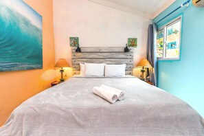 2 bedrooms, desk, iron/ironing board, free WiFi