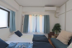 2 quartos, Wi-Fi, roupa de cama