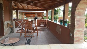 Outdoor dining - Apartment/ flat - SICULIANA House with garden (SICULIANA)