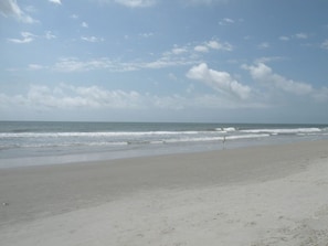 On the beach, sun loungers - Ocean View Condo • NEWLY UPDATED! • Steps to Beach • Family Friendly • Sleeps 6 (Hilton Head Island)