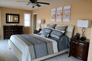 4 bedrooms, iron/ironing board, WiFi