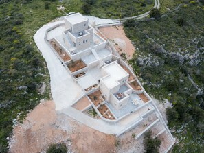 Aerial view - Vorino Luxury Villas (East Mani)