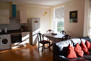 Appartement Panoramique, 2 chambres (Flat 2) | Coin séjour