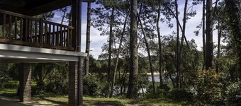 Villa LE MENEZ for 10 persons with view on the marine lake