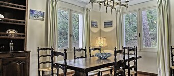 Villa LE MENEZ for 10 persons with view on the marine lake