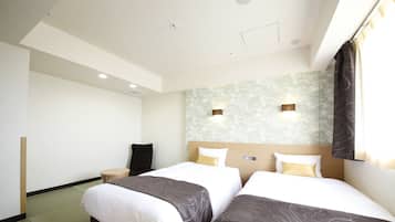 Camera con 2 letti singoli, non fumatori | Una scrivania, postazione laptop, ferro/asse da stiro, Wi-Fi gratuito