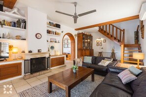 Televisie en een dvd-speler