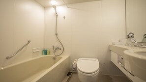 Casual Twin (25 sqm) Non Smoking | Bathroom | Free toiletries, hair dryer, slippers, electronic bidet - Ocean Resort Hotel & Spa Uminpia (Ooi)