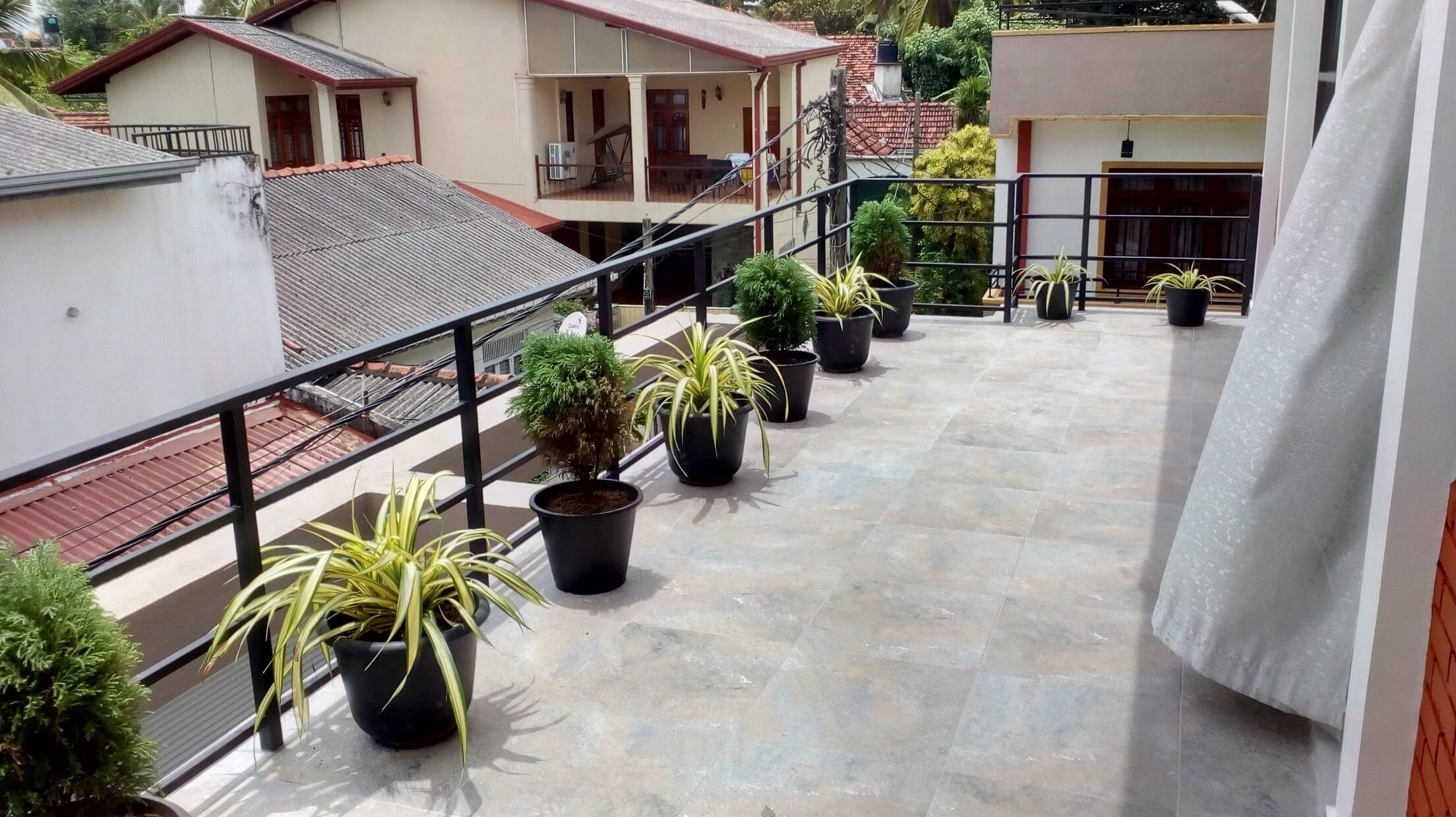 Enceinte de l’hébergement