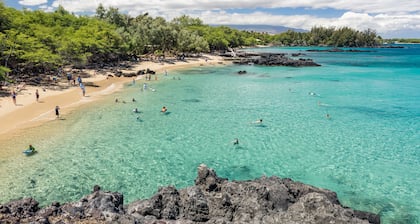 Waialea Bay Beachfront Home with AC