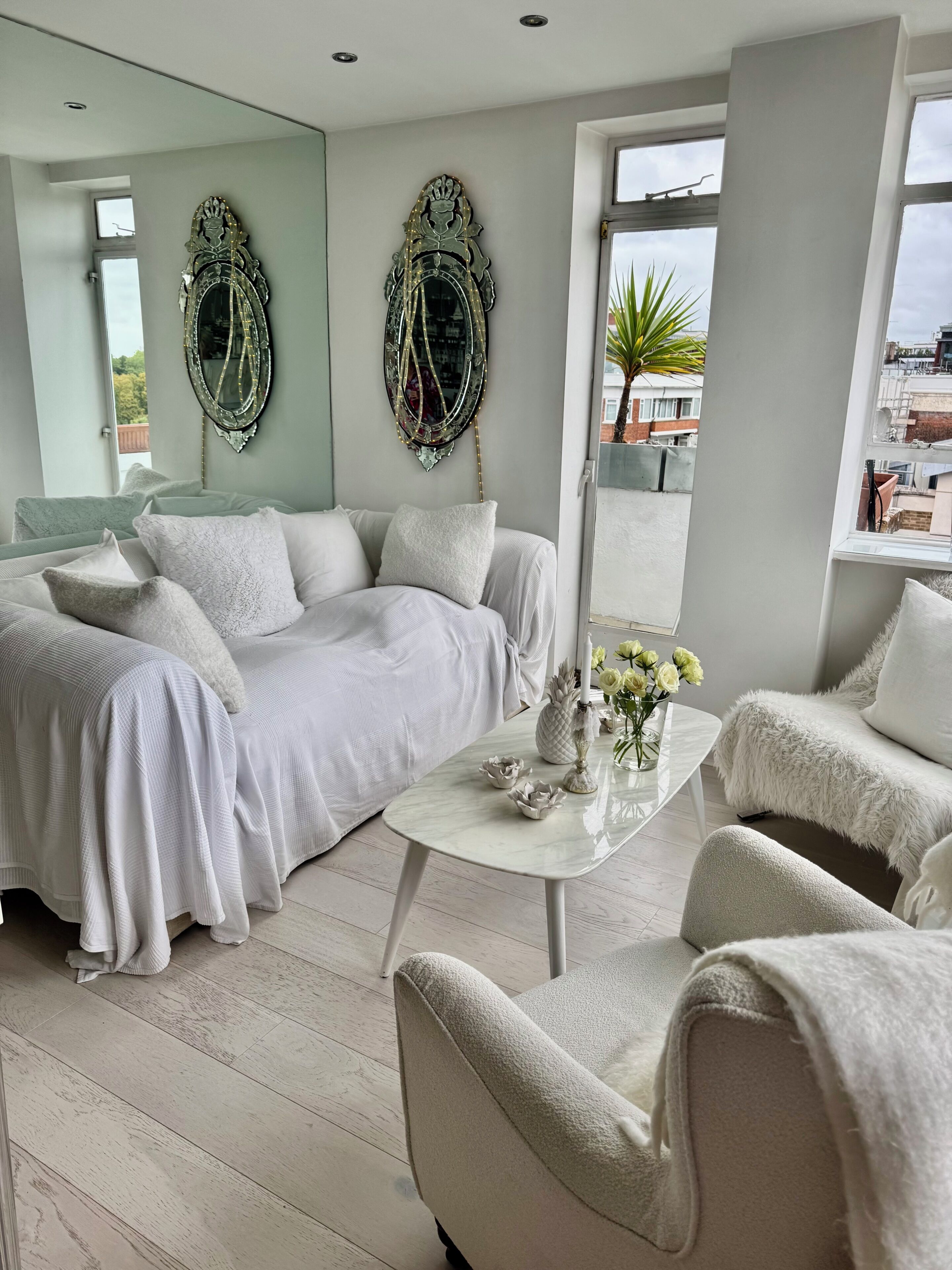 Sitting Area Leading to Balcony