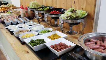 Petit déjeuner buffet