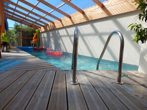 A heated pool - seaside villa with pool (plounéour-trez)