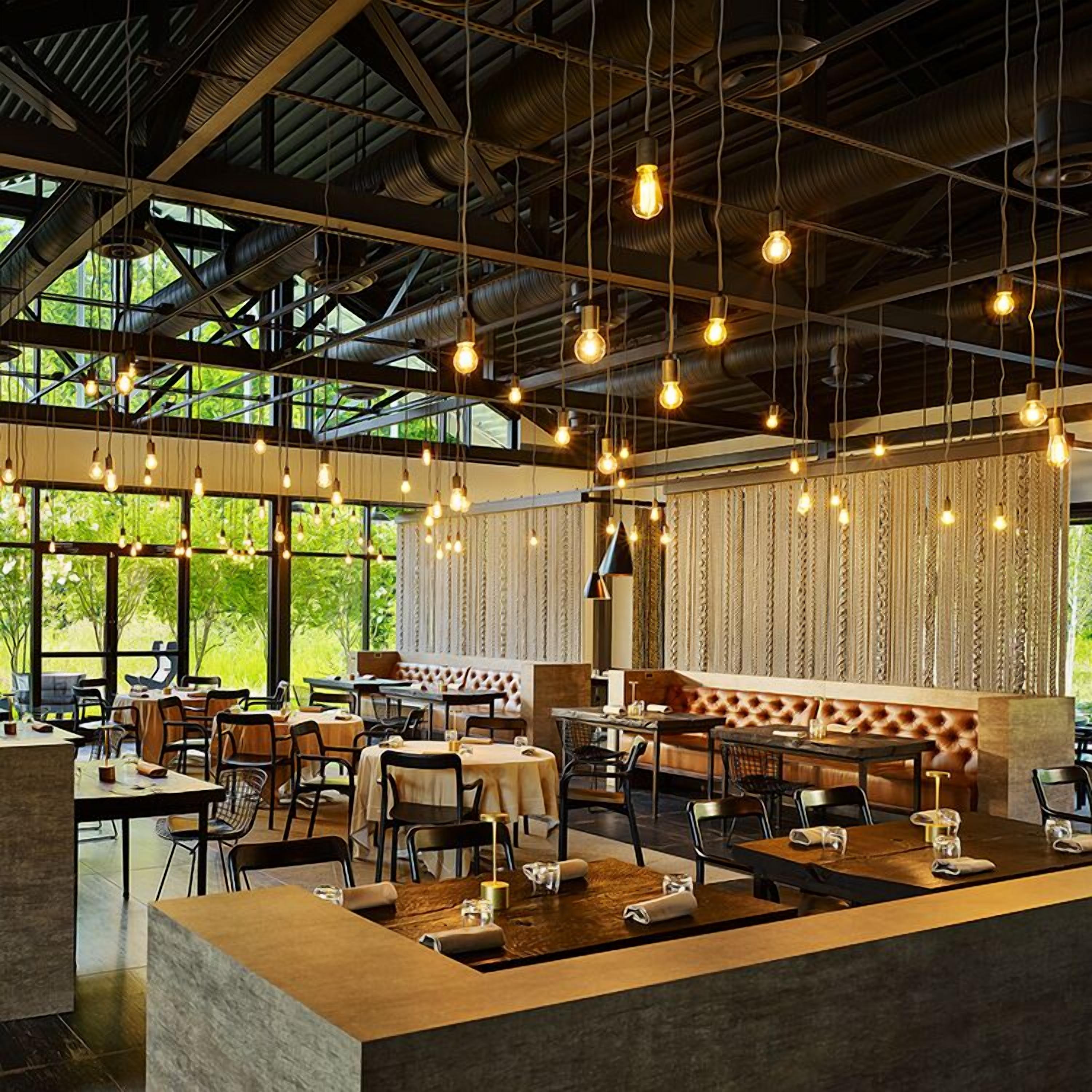 Interior and Seating at Bacchanalia