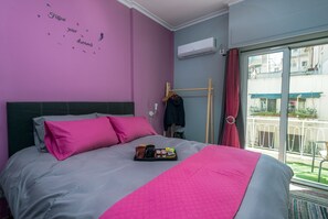 1 bedroom, desk, soundproofing, iron/ironing board