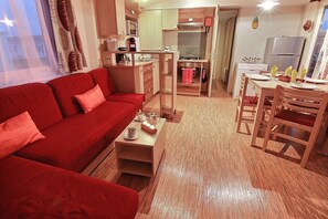 TV, DVD player, table football, ping pong - FAMILY MOBILHOME, WELL EQUIPPED FOR 6/8 people (Onzain)