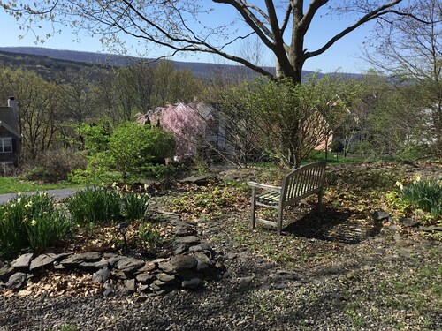 Impresionantes vistas a la montaña de la estación de esquí de Shawnee Valley.