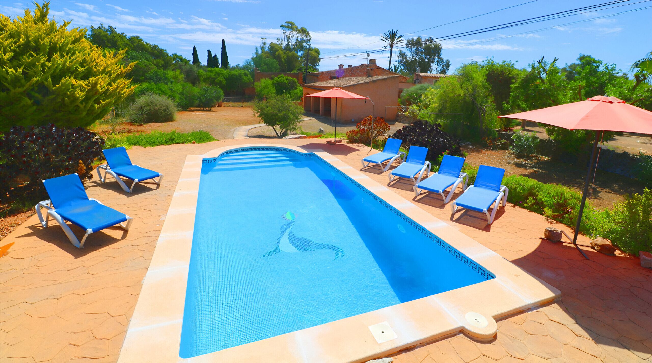 Finca inmitten der Natur, mit Schwimmbad auf Mallorca