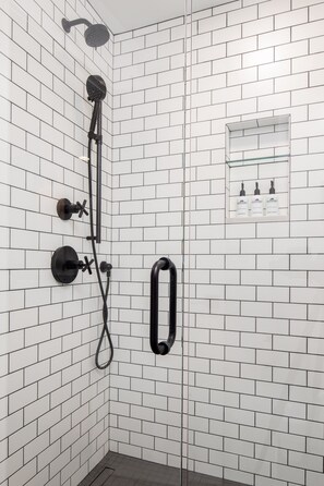 Hair dryer, towels