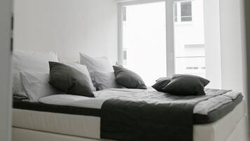 2 sovrum, strykjÀrn/strykbrÀda, wi-fi och sÀngklÀder