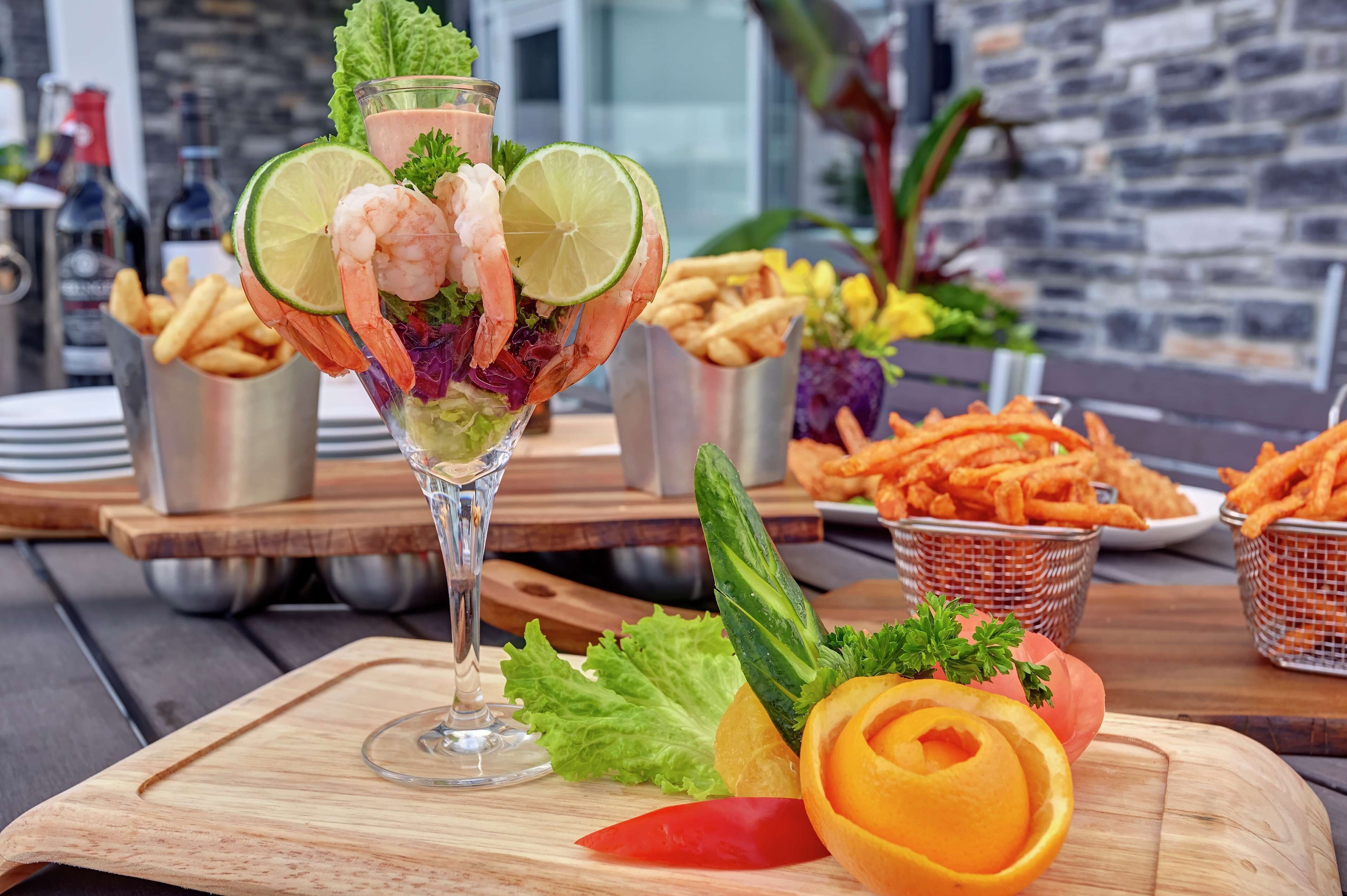 breakfast and dinner served