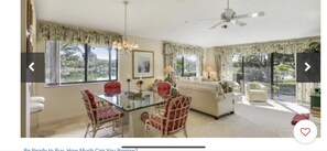 TV, DVD player, books - Waterfront Lake @PGA NATIONAL 2B2bath Club Cottage with Wine Basket (Palm Beach Gardens)