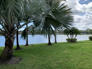 Property grounds - Waterfront Lake @PGA NATIONAL 2B2bath Club Cottage with Wine Basket (Palm Beach Gardens)