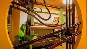 Premium bedding, memory-foam beds, in-room safe, blackout curtains