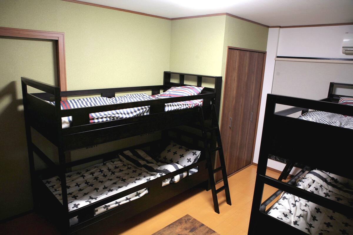 Basic Shared Dormitory, Multiple Beds, City View | Premium bedding, memory foam beds, in-room safe, blackout drapes