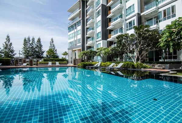 Pool - Pool view 1BR Apartment +Pool Access by PW (Hua Hin)