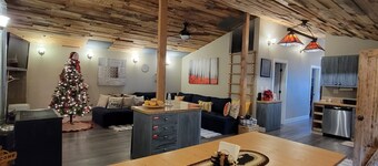 The echo @ squaw pass. This home was hand built.  It's modest and very peaceful.