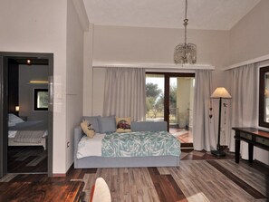 Soundproofing, iron/ironing board, free cots/infant beds, free WiFi