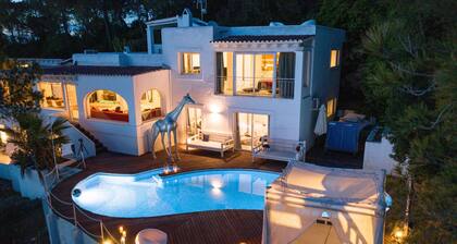meilleures vues sur la colline d'Ibiza, 5 chambres, 12 personnes, 5 min d'Ibiza