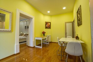 Family Apartment, 1 King Bed, Garden View | 1 bedroom, desk, free WiFi, bed sheets - Garden40 (Belgrade)