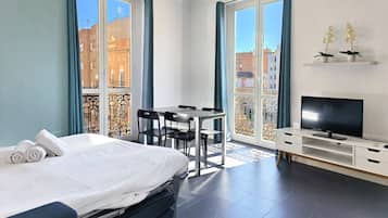 Zimmersafe, Bügeleisen/Bügelbrett, kostenloses WLAN, Bettwäsche