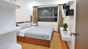 2 habitaciones, tabla de planchar con plancha y wifi gratis