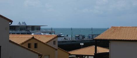 Vue depuis lâhĂ©bergement