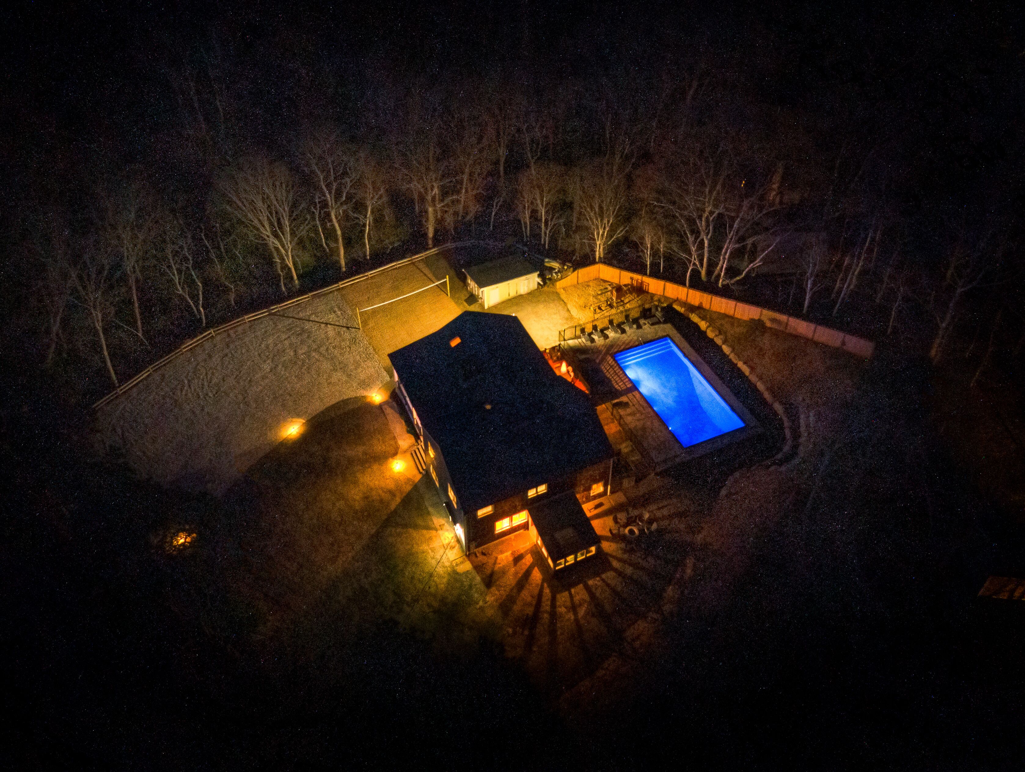 3 homes in one, pool, outdoor kitchen, wk to beach, great for multiple families