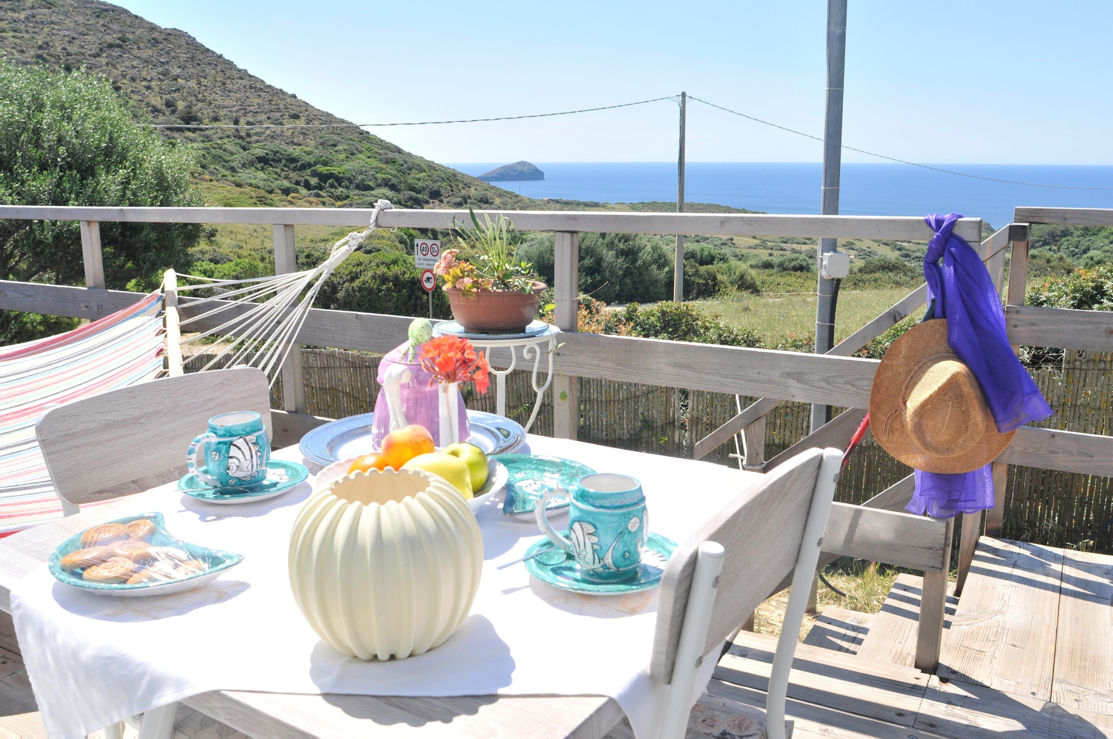 Tenda Romantica, 1 letto queen, vista mare, fronte mare | Terrazza/patio