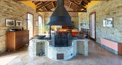 Villa I Turri, lujo en los viñedos.