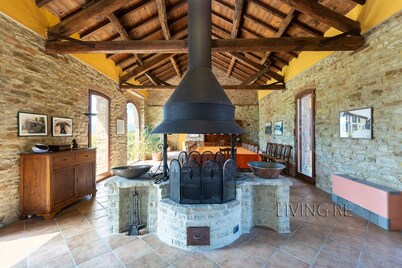 Villa I Turri, luxury in the vineyards