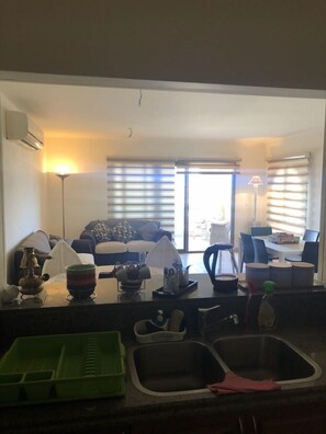 Chalet, 3 Bedrooms | Living room | Flat-screen TV - Marassi North Coast Catania C7 Chalet 3b (El Alamein)