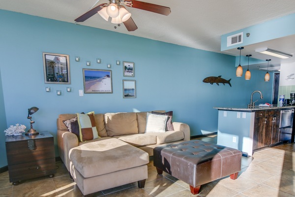 Área de sala de estar