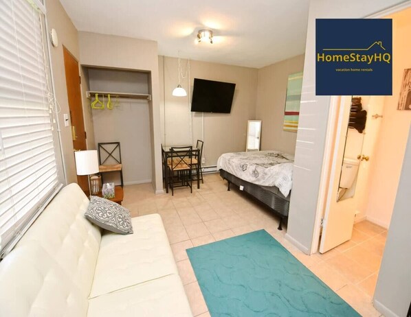 1 bedroom, iron/ironing board, free WiFi, bed sheets