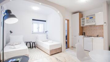Wifi gratis y ropa de cama
