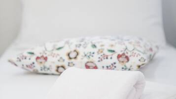 Wifi gratis y ropa de cama