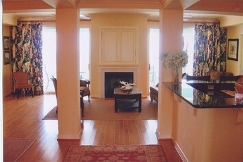 Foyer and Family Room
