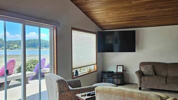 TV connectée, lecteur de DVD, vidéothèque, chaîne hi-fi