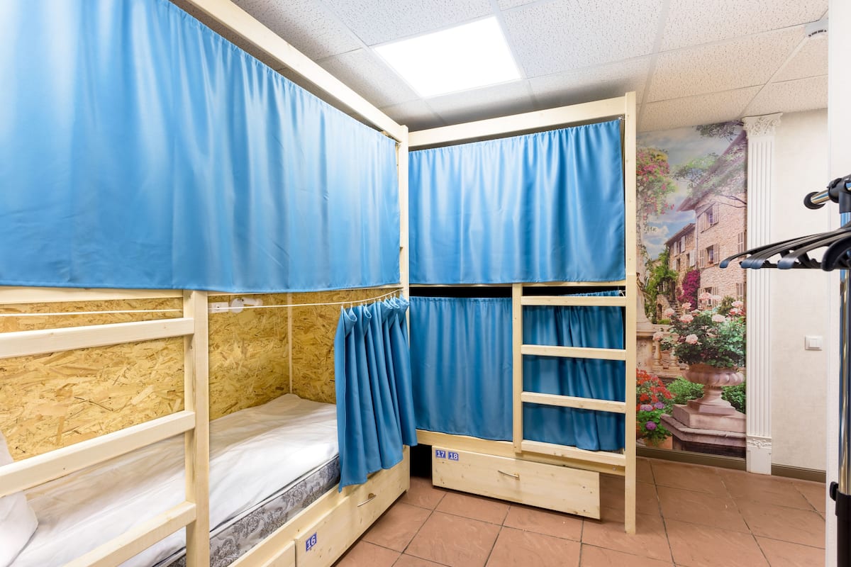Shared Dormitory, 1 Double Bed (10 guests) | Desk, iron/ironing board, free WiFi, bed sheets